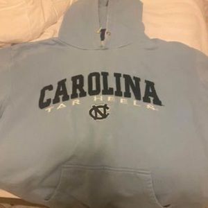 vintage Carolina tar heels hoodie